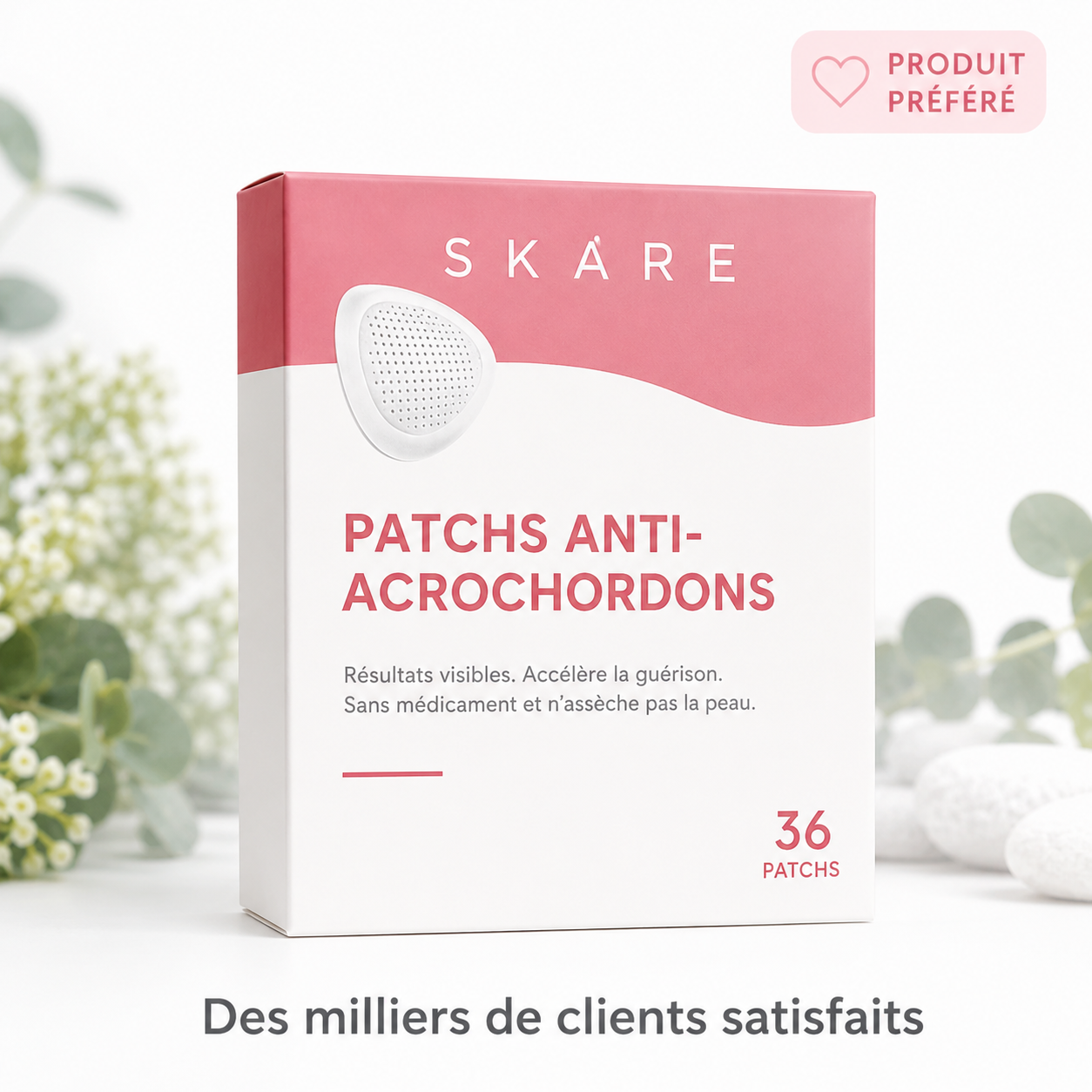 Skäre - Patchs cutanés