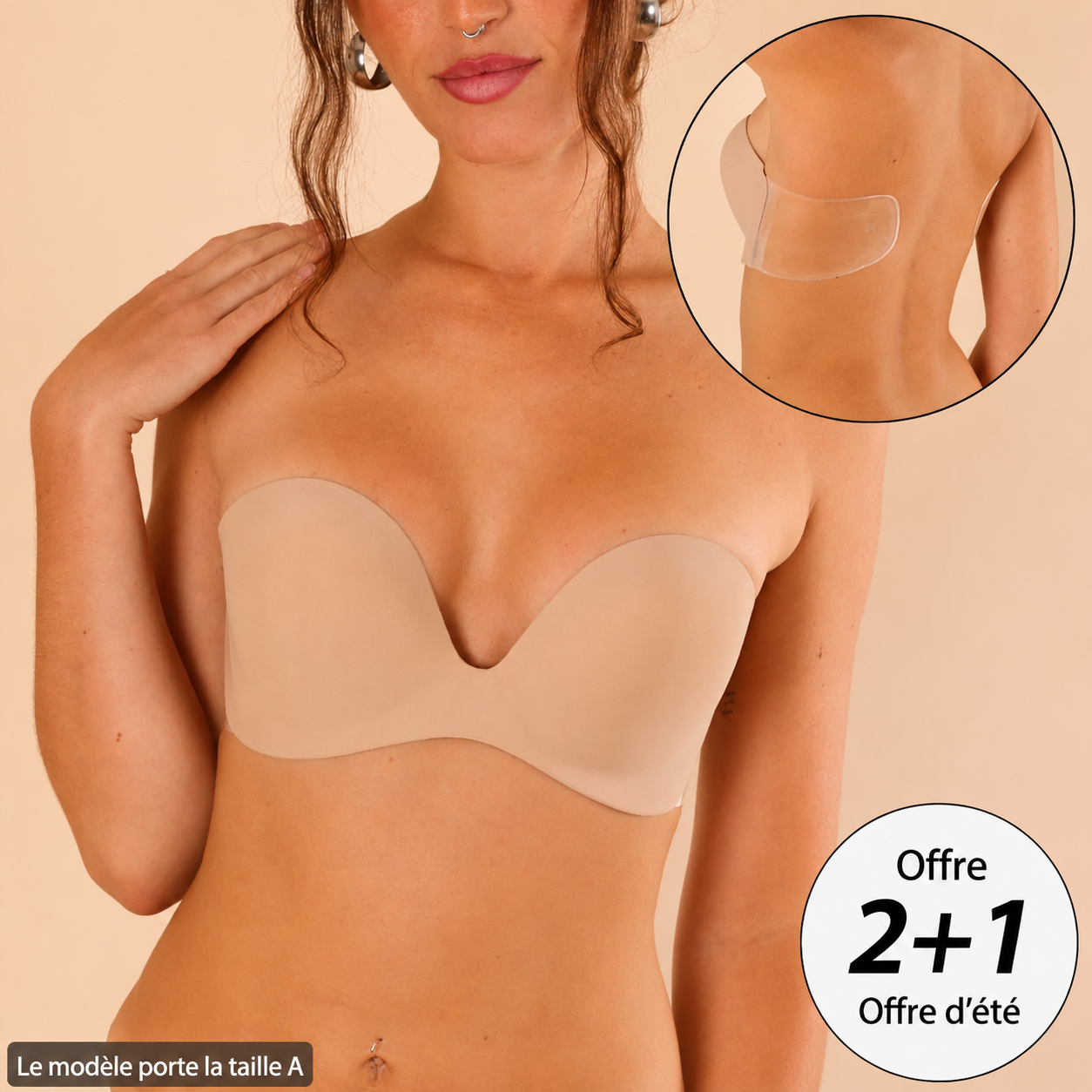 Soutien-gorge adhésif push-up™ invisible