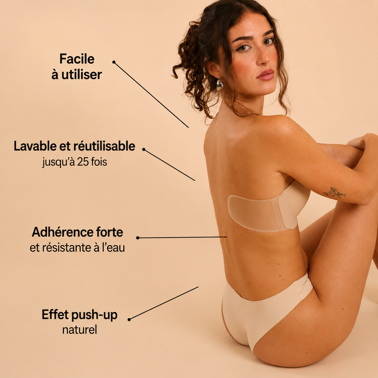 Soutien-gorge adhésif push-up™ invisible