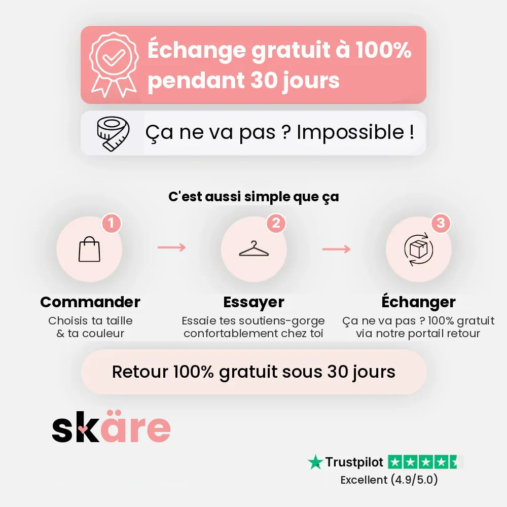 Soutien-gorge Skäre Comfort sans coutures ni armatures