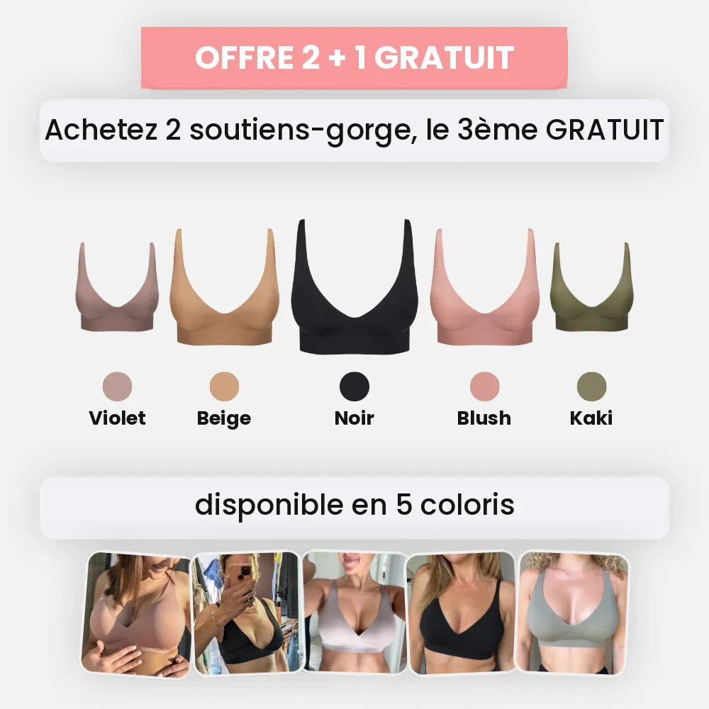 Soutien-gorge Skäre Comfort sans coutures ni armatures